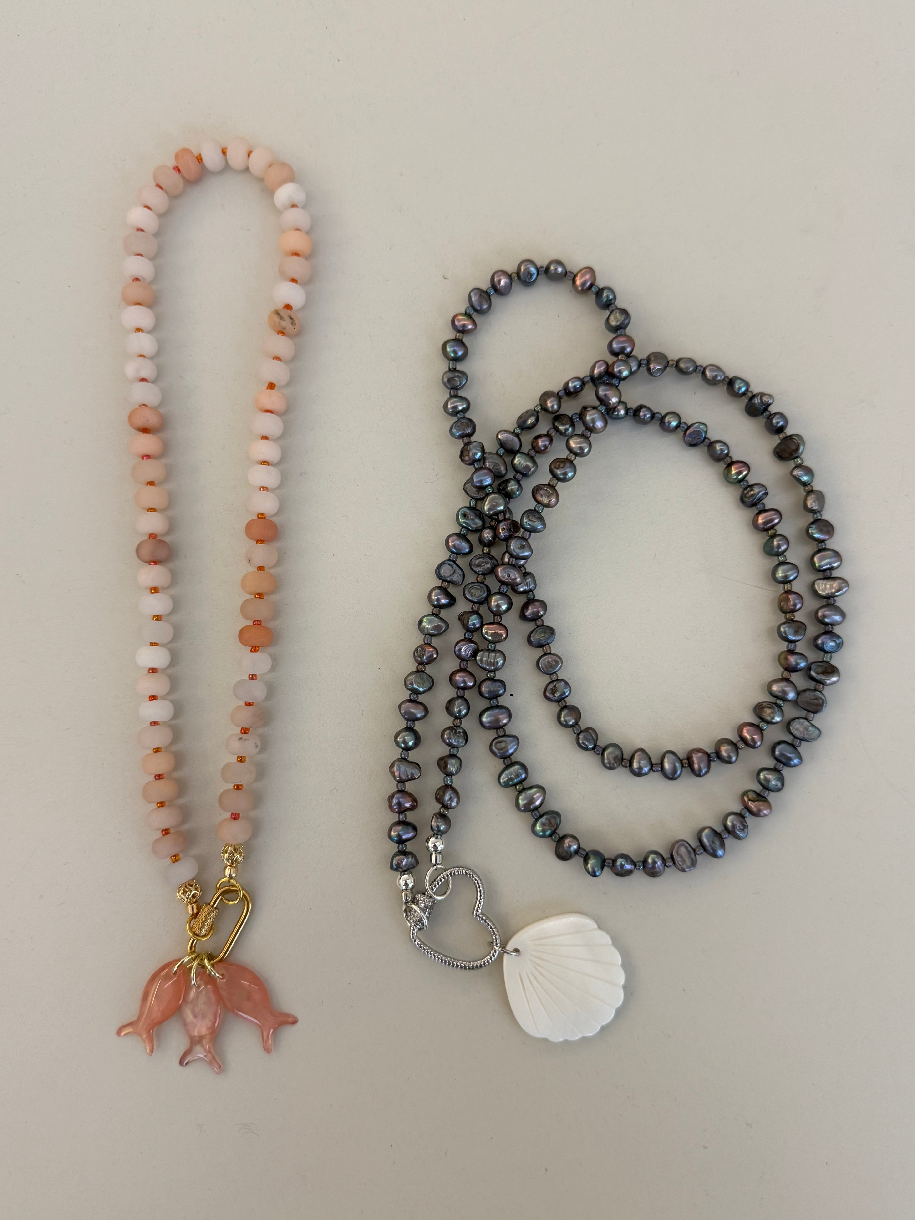 Three Little Fish Necklace