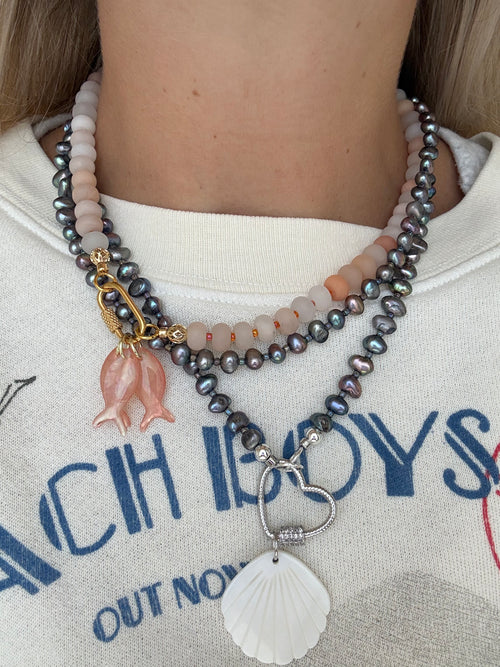 Three Little Fish Necklace